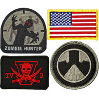 I Am The Danger Tactical Morale PVC Patch Funny Airsoft Paintball Velcro –  Just For Patches