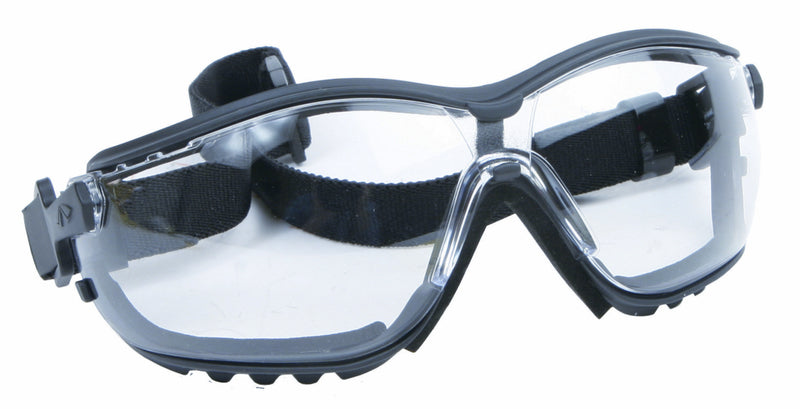 Pyramex Safety Approved Pro Goggles with Elastric Strap - Clear Lens