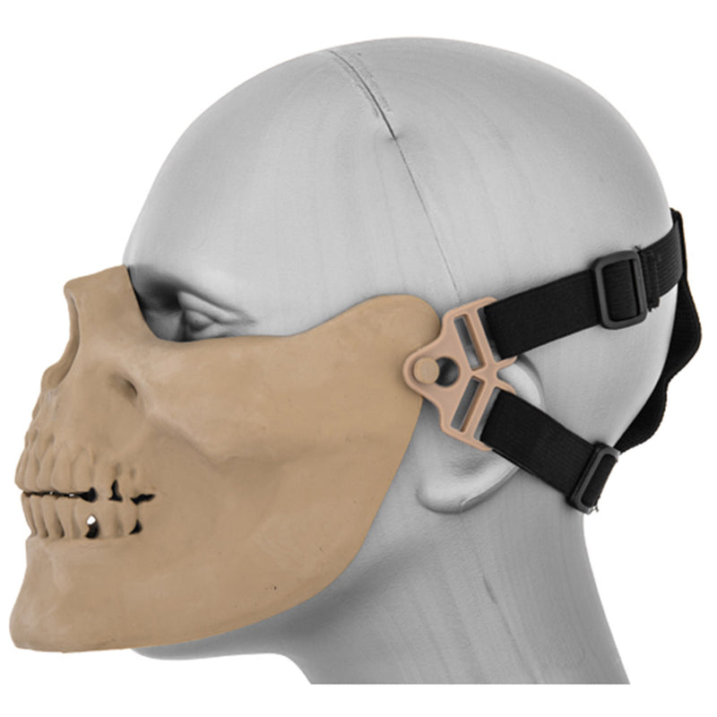 UKARMS Airsoft Tactical Skull Lower Face Mask