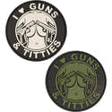 Écusson PVC "Titty Twister Chica" - Pour équipement Tactique Airsoft/paintball, Dimensions 95x40 Mm, Velcro - 8