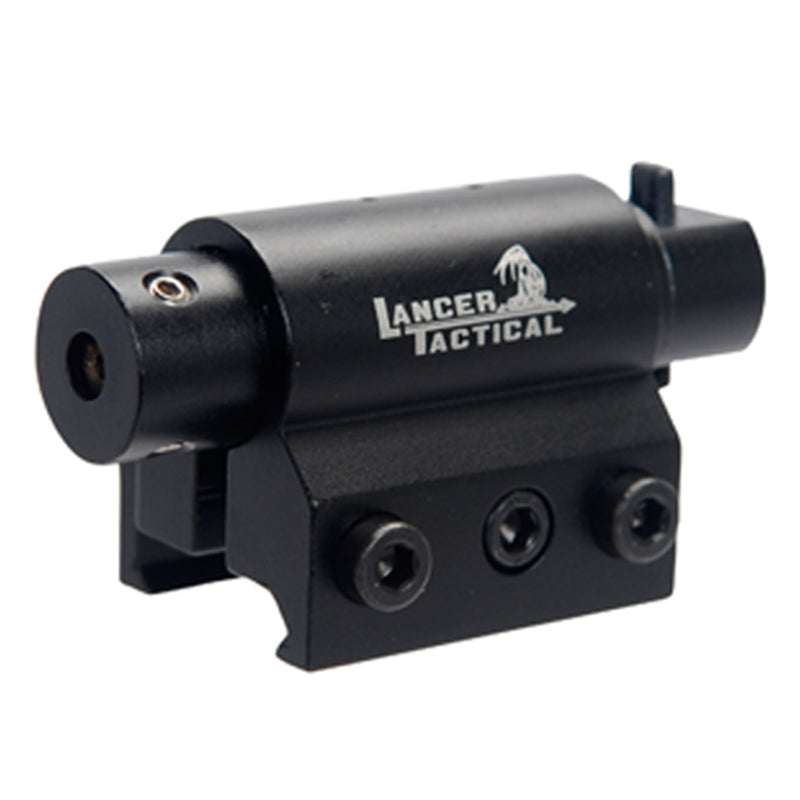Lancer Tactical Full Metal Airsoft Red Laser Sight w/ Rail Mount