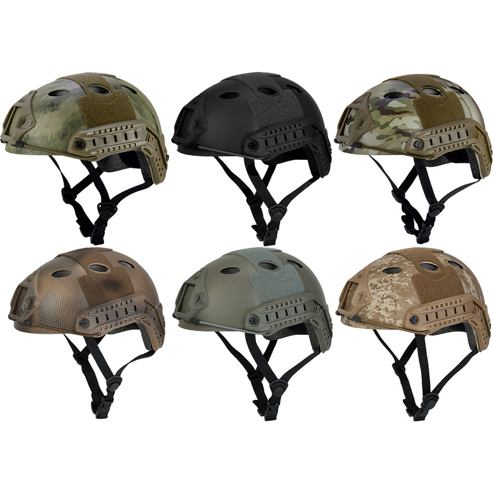 Airsoft Fast PJ BJ Tactical Helmets Style Simple Quick Version Protective Gear - View #12