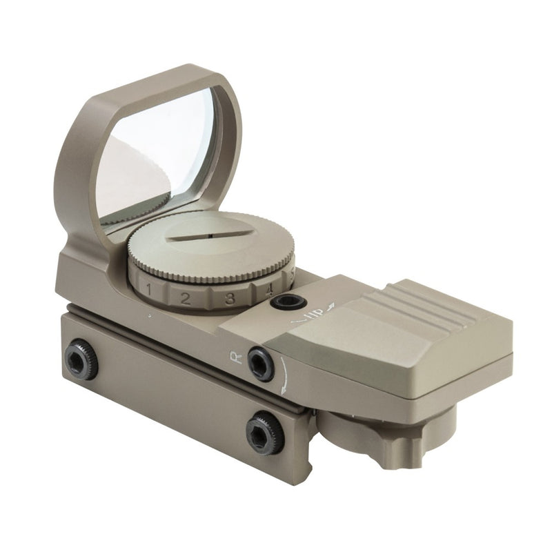 NcSTAR Red / Green Dot 4-Reticle Reflex Sight