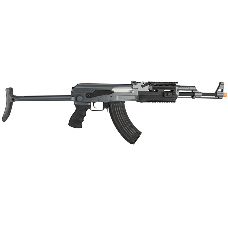 CYMA Sportline Tactical AK47S RIS AEG Airsoft Rifle w/ Under Folding Stock