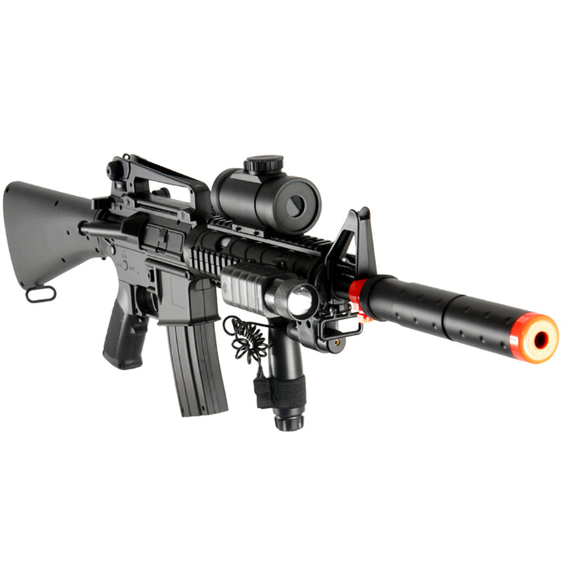 Double Eagle M83 Low Power AEG Airsoft Rifle Package