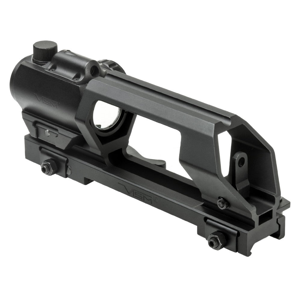 VISM Gen II Carry Handle w/ Micro Dot Sight & Laser by NcSTAR