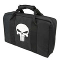 ANM CUSTOMS Vinyl Tactical Padded Airsoft Pistol Case w/ Punisher Skull