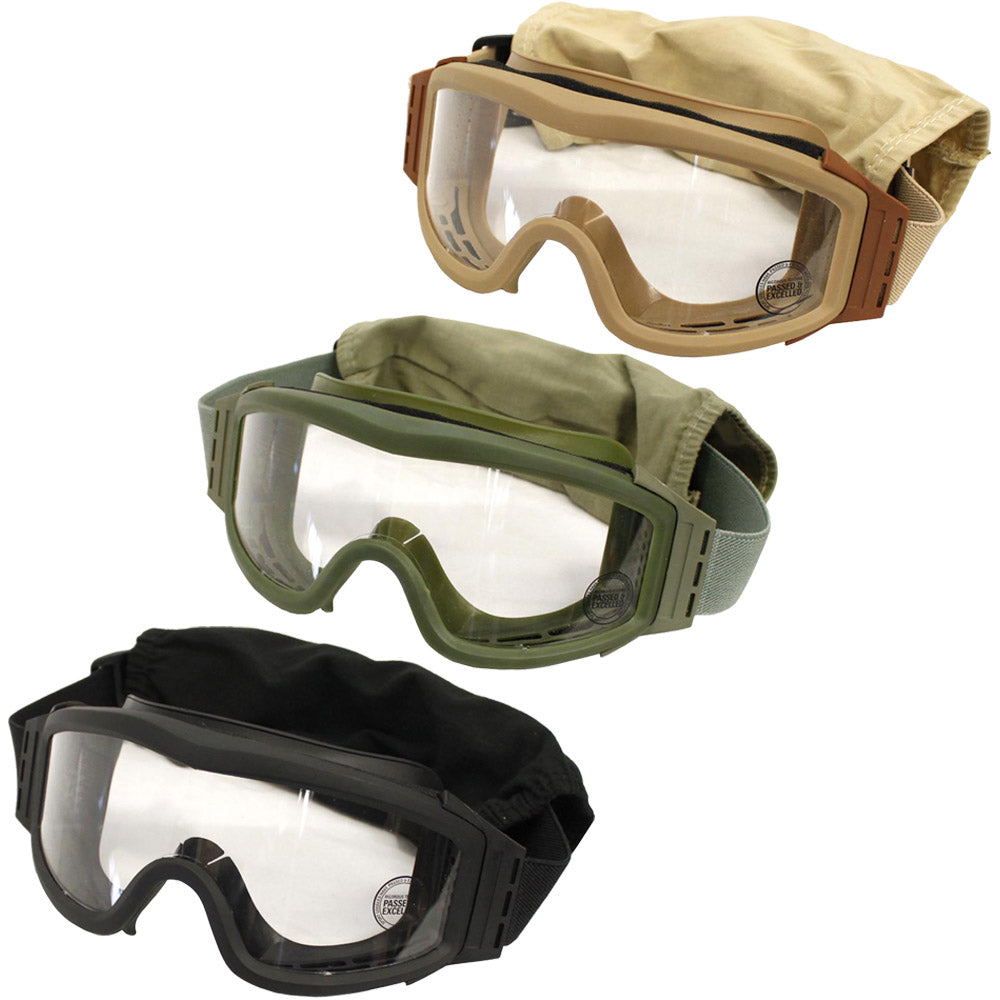 ess airsoft goggles Lancer Tactical CA-201 Full Seal Airsoft Safety Goggles
