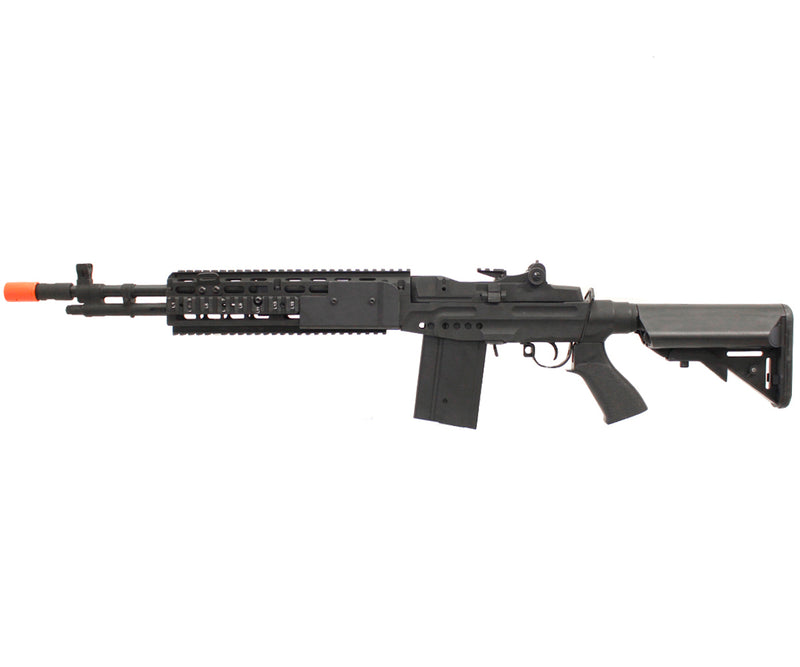 CYMA Full Metal M14 EBR RIS Airsoft Sniper Rifle AEG - Black