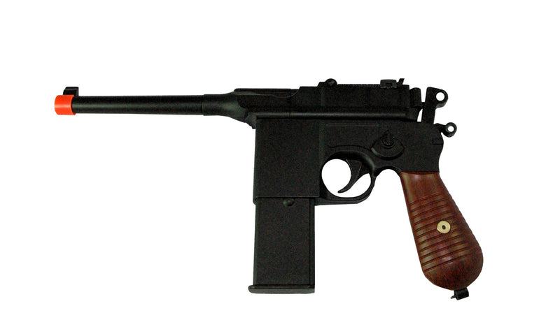UKARMS CYMA German Mauser Full Metal Pistol Spring Airsoft Gun