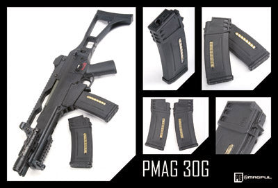 Magpul PTS PMAG G36 Black 120 Round Mid-Cap Polymer Magazine
