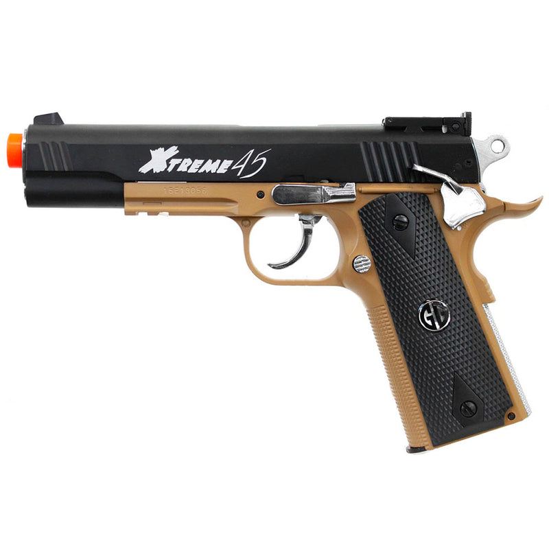 G&G Full Metal Xtreme 45 Co2 Powered Half-Blowback Airsoft Pistol