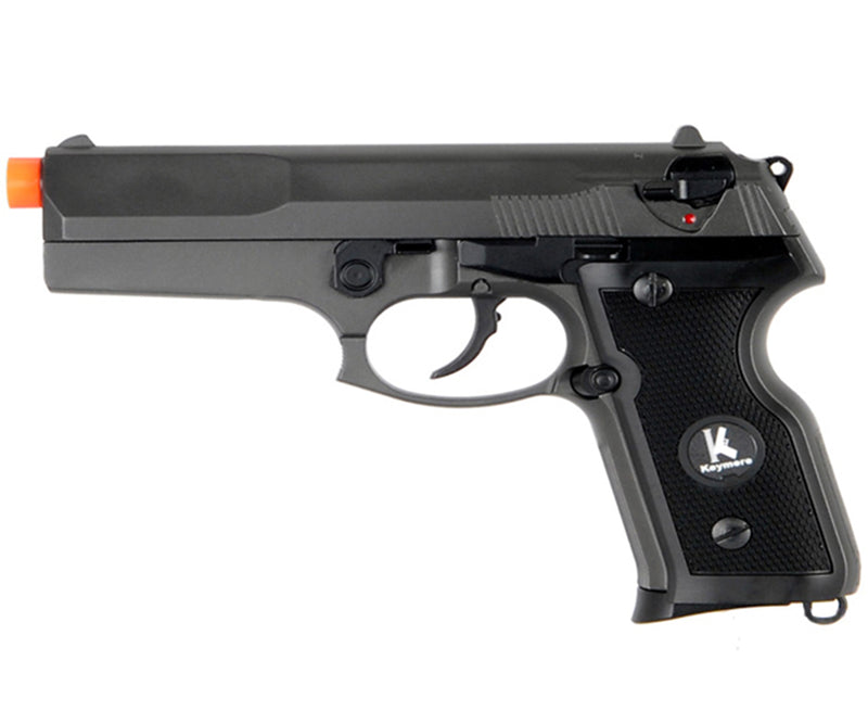 HFC Full Metal HG-160 Full Auto Gas Blowback Airsoft Pistol