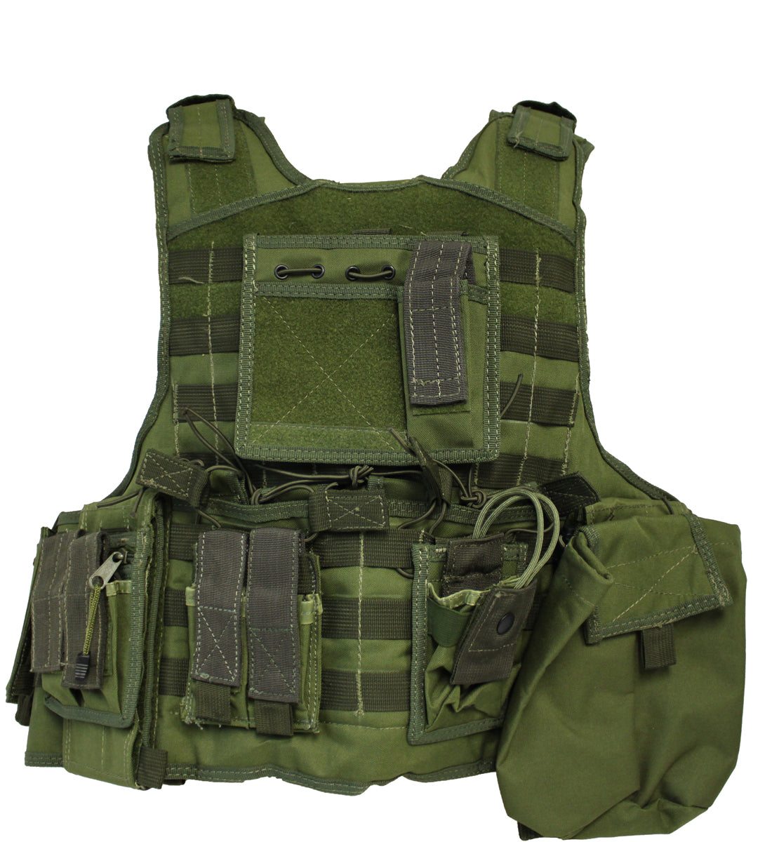 Swiss Arms CIRAS Plate Carrier Airsoft Assault Vest - Fully Loaded