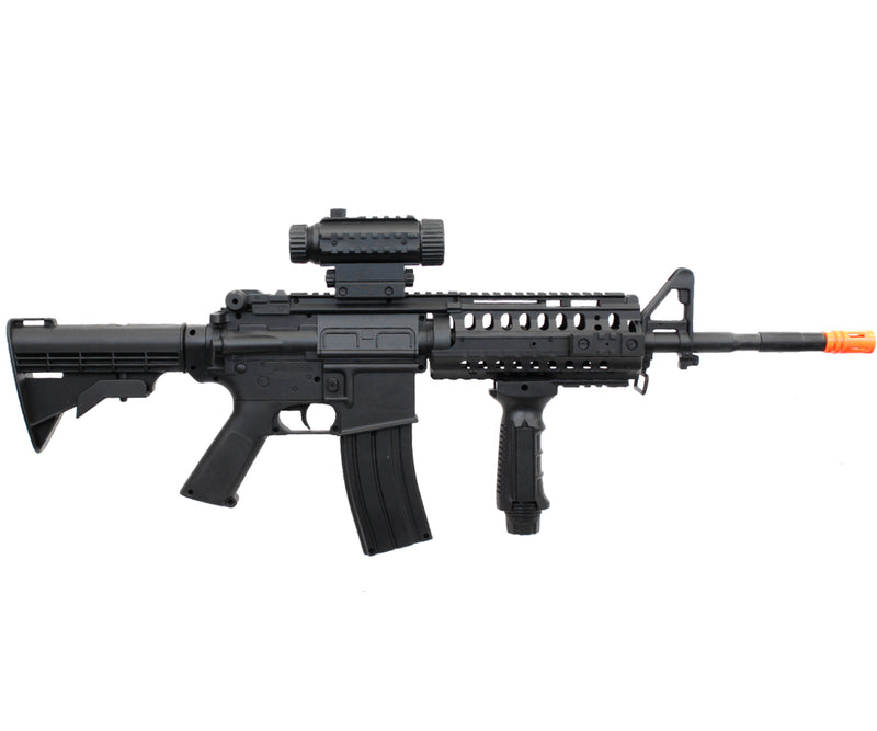 UKARMS M4 S-System RIS Plastic Gearbox Airsoft Gun Assault Rifle AEG