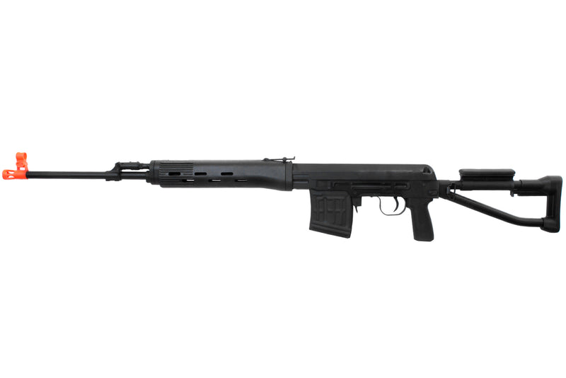 A&K Full Metal Dragunov SVD-S Spring Airsoft Sniper Rifle w/ Folding Stock