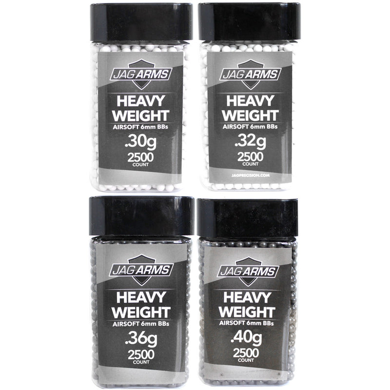 JAG Arms 2500rd Match Grade Heavy Weight 6mm Airsoft BBs