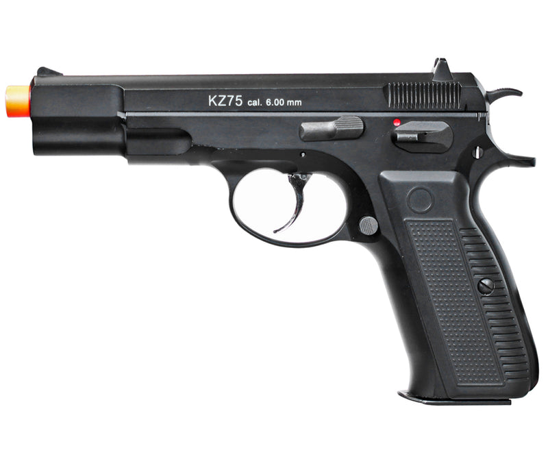 KWA Full Metal KZ75 NS2 Gas Blowback Airsoft Training Pistol