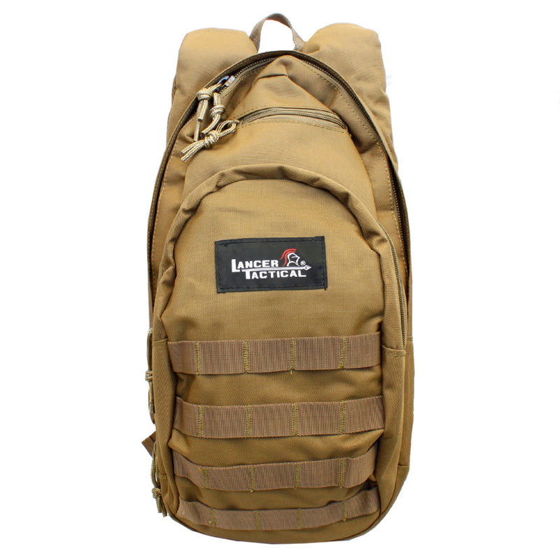 Lancer Tactical TPU 3 Liter Hydration Backpack with Bladder