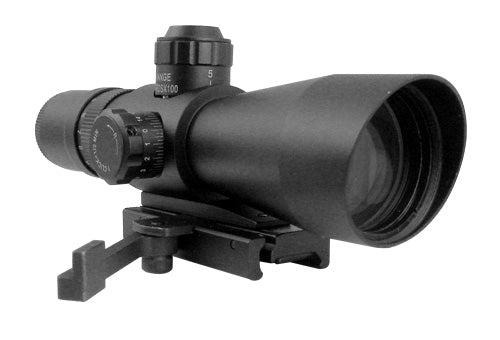 NcSTAR Mark III Compact 4x32 P4 Sniper Scope with QD Weaver Mount
