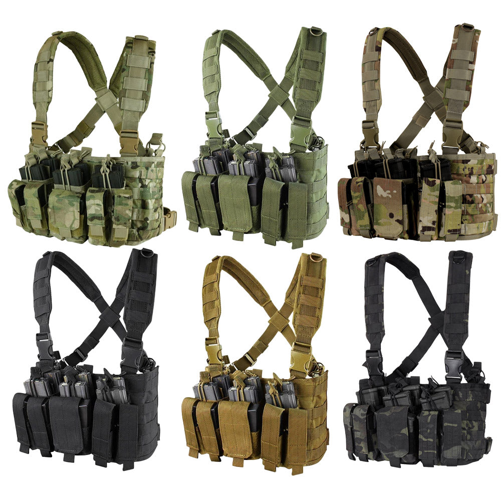 CONDOR MCR5 BK +α Condor MCR5 Recon Tactical MOLLE Chest Rig | AirsoftNMore.com