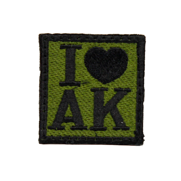 I Love AK Velcro Patch