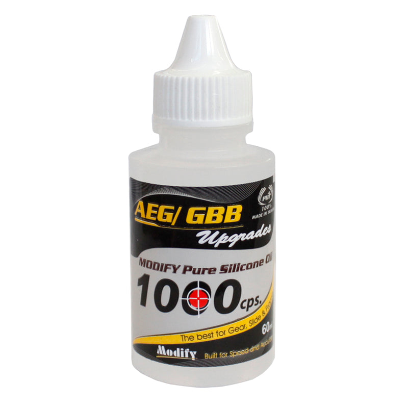 Modify Pure Silicone Oil 1000cps for Airsoft Guns 60ml Bottle