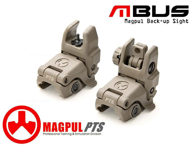 Magpul PTS - MBUS - Flip Up Rear Sight - Flat Dark Earth