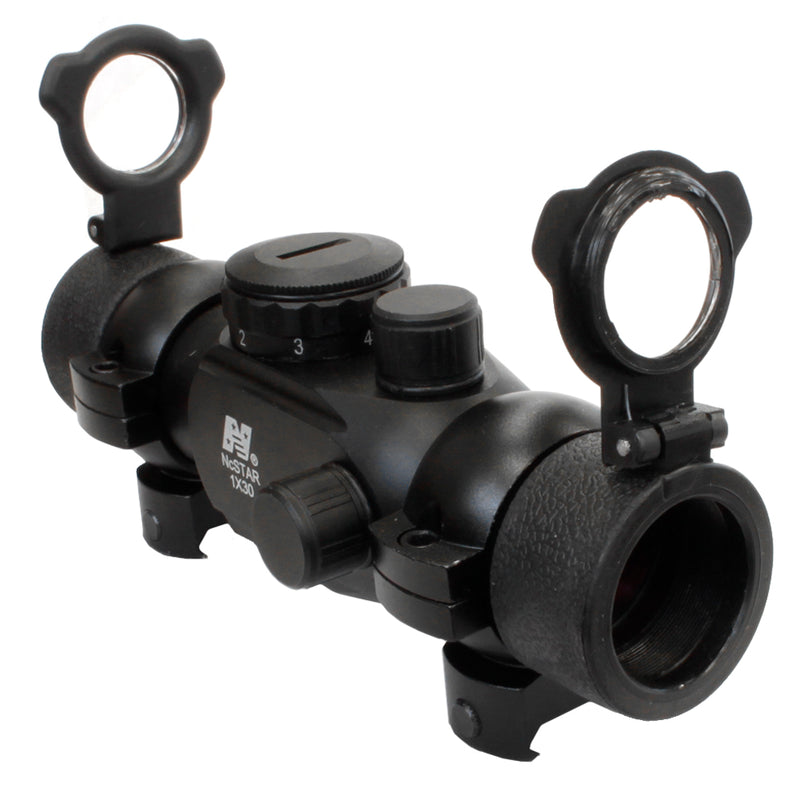NcSTAR 1x30 Low Profile T-Type Red Dot Sight with Weaver Mounts