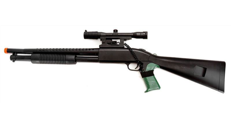 CYMA P799A Spring Powered M3000 Pistol Grip Airsoft Shotgun - FPS 320