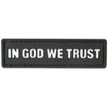 G-FORCE IN GOD WE TRUST Hook & Loop Airsoft PVC Morale Patch