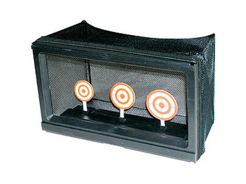 Auto Shooting Target Collapsing with Reset Feature Netted BB Trap