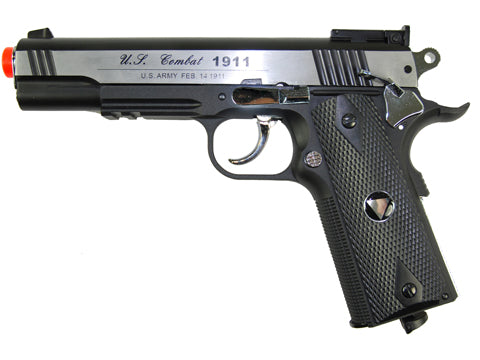 TSD Tactical SDCBP601CBBH CO2 Blowback M1911 Metal Slide Pistol