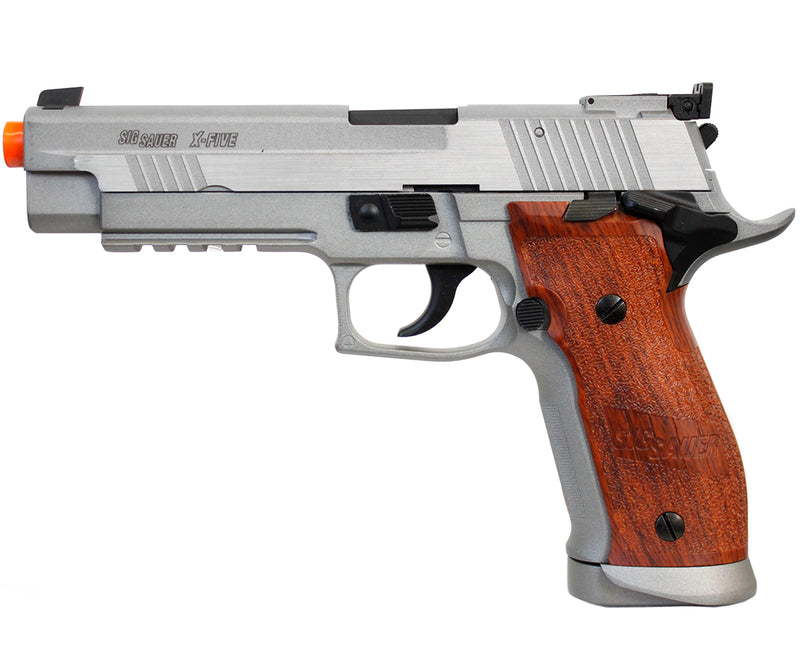 SIG Sauer Full Metal P226 X-Five Co2 Power GBB Airsoft Pistol by CYBERGUN - Two Tone