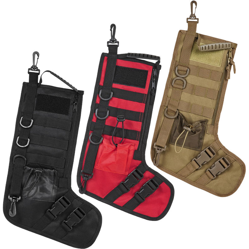 VISM Tactical MOLLE Holiday Stocking w/ Carry Handle by NcSTAR
