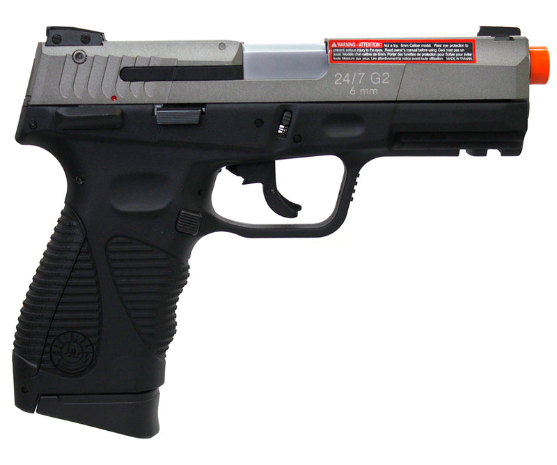Cybergun Taurus Full Metal PT 24/7 G2 Co2 GBB Airsoft Pistol by KWC - Two Tone