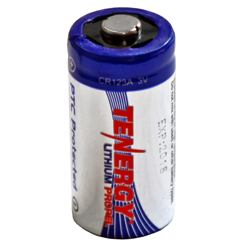 Tenergy High Performance CR123A 3V Lithium Battery