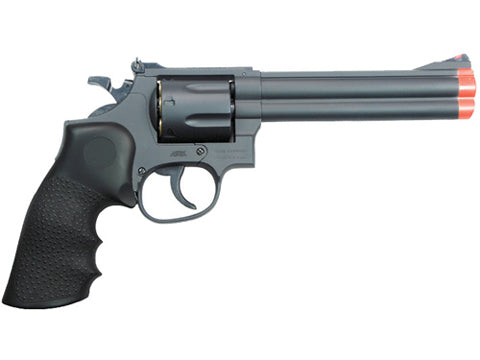 TSD Dirty Harry 6 inch 357 Magnum Revolver Spring Airsoft Gun Black