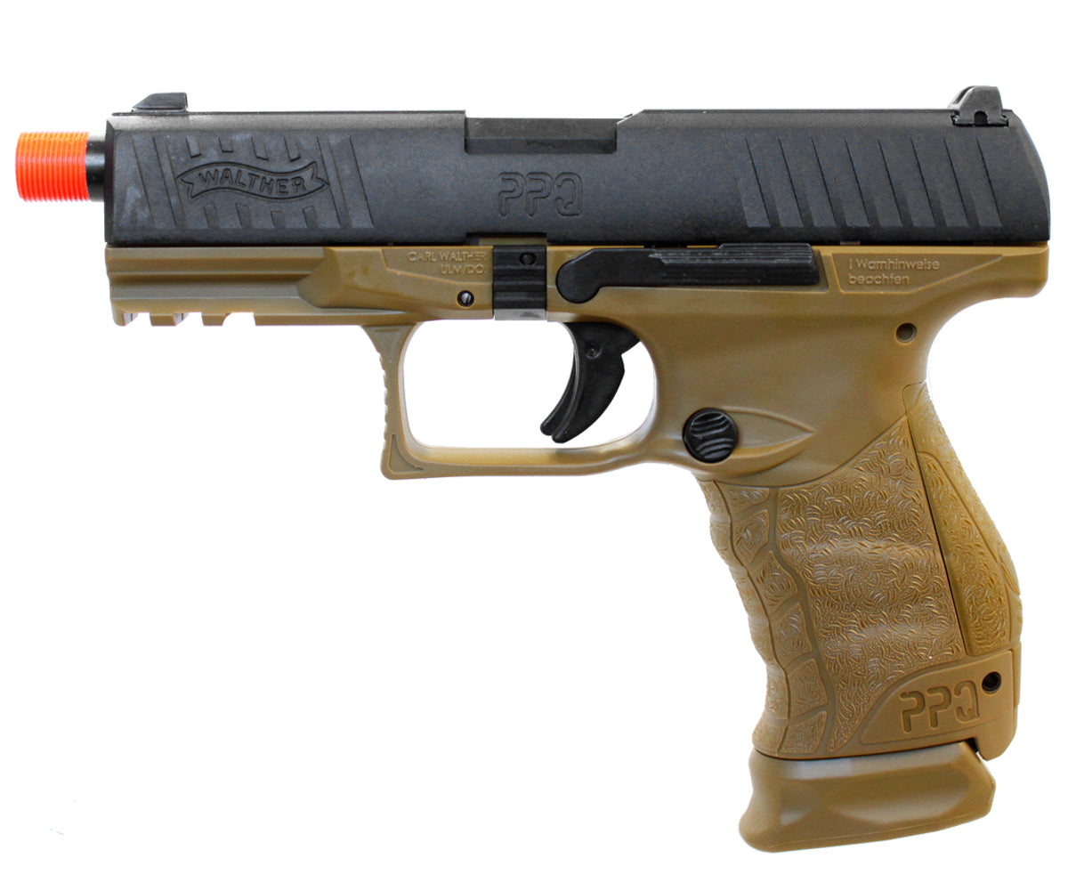 WALTHER PPQ Tactical SD NAVY Gas Blowback Airsoft Pistol by VFC