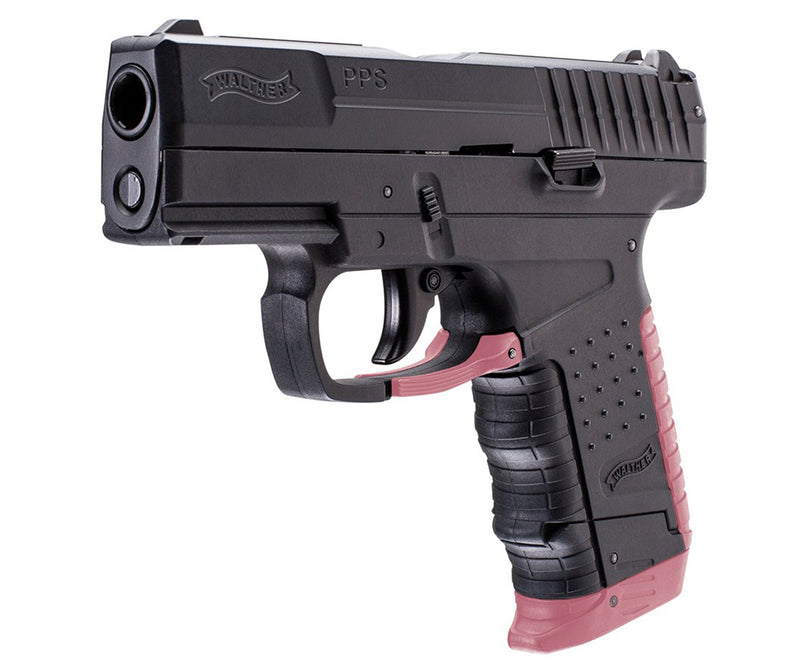 Walther PPS Co2 Powered Blowback .177 BB Gun Air Pistol by Umarex - Pink