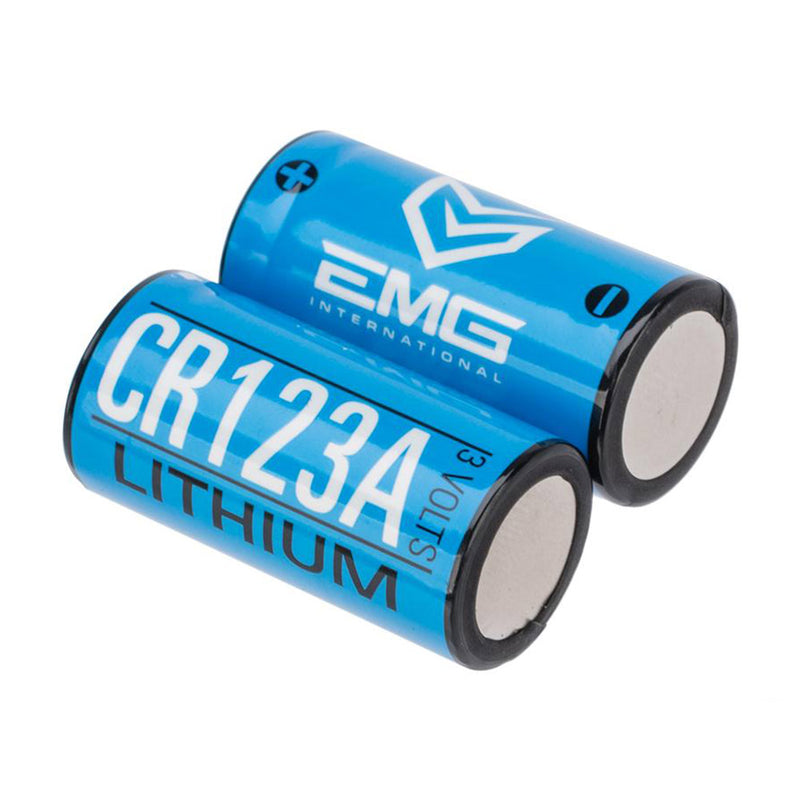 EMG High Performance CR123A 3V Lithium Battery