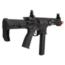 KWA Full Metal QRF Series AEG 2.5 Airsoft Rifle PDW w/ Adjustable FPS