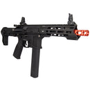 KWA Full Metal QRF Series AEG 2.5 Airsoft Rifle PDW w/ Adjustable FPS