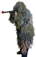 Sniper Ghillie Suit Tactical Polyester Leaf Snipers