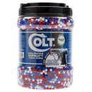 COLT 25 Airsoft Spring Pistol w/ 10,000rd Jar of .12g 6mm Airsoft BBs