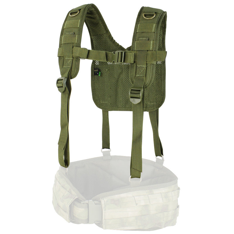 Condor MOLLE H-Harness Suspender System for Tactical Belts