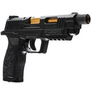 UMAREX UX SA10 Co2 Blowback .177 BB / Pellet Air Pistol - Black w/ Gold Barrel