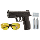 UMAREX MCP .177 BB Gun Air Pistol Kit w/ CO2, Shooting Glasses & BBS