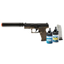 Walther PPQ Airsoft Spring Pistol Combat Kit by UMAREX