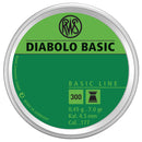 RWS 300rd .177 Cal Diabolo Basic WadCutter Airgun Pellets